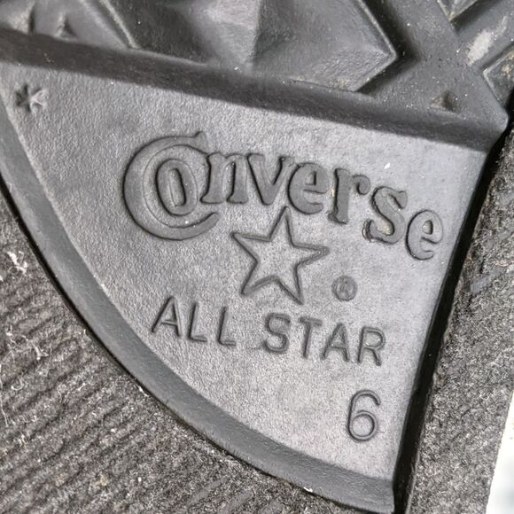 RARE!! Converse Mens Chuck Taylor (RED)ESIGN DESI(RED) Ox Canvas Skate Shoe - Picture 9 of 11